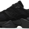 New Balance 9060 'Triple Black Suede - Image 2