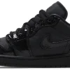 'Air Jordan 1 Low SE 'Black Croc - Image 4