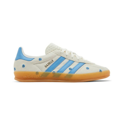 Gazelle Indoor'Light Blue Floral Embroidery