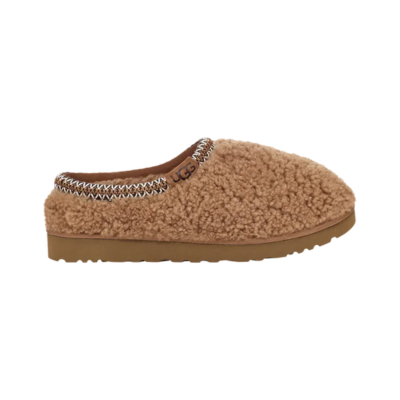 Tasman Slipper 'Maxi Curly - Chestnut