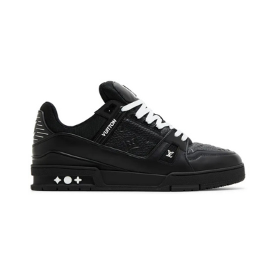 Louis Vuitton Trainer 'Embossed Monogram - Black