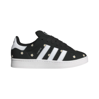 Campus 00s 'Black White Floral Embroidery