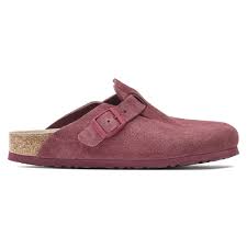 Birkenstock Boston Soft Footbed Burgundy