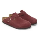 Birkenstock Boston Soft Footbed Burgundy - Image 2
