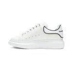 Alexander McQueen Oversized Sneaker 'New Tech Calf - White Black - Image 2