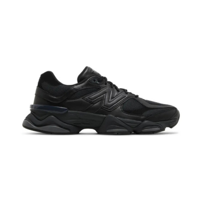 New Balance 9060 'Triple Black Leather