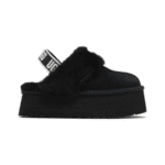 Funkette Slipper 'Black