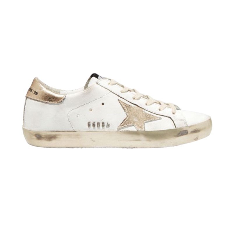 Photoroom_20250907_165859.jpeg Golden Goose Super-Star Classic - White/Gold - Image 1